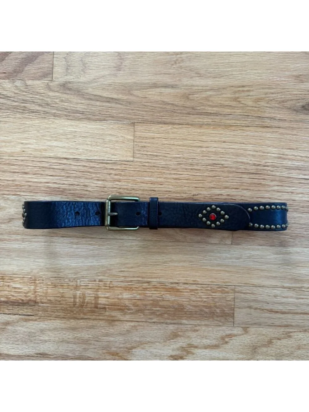 Polo Ralph Lauren Leather Western Studded Belt